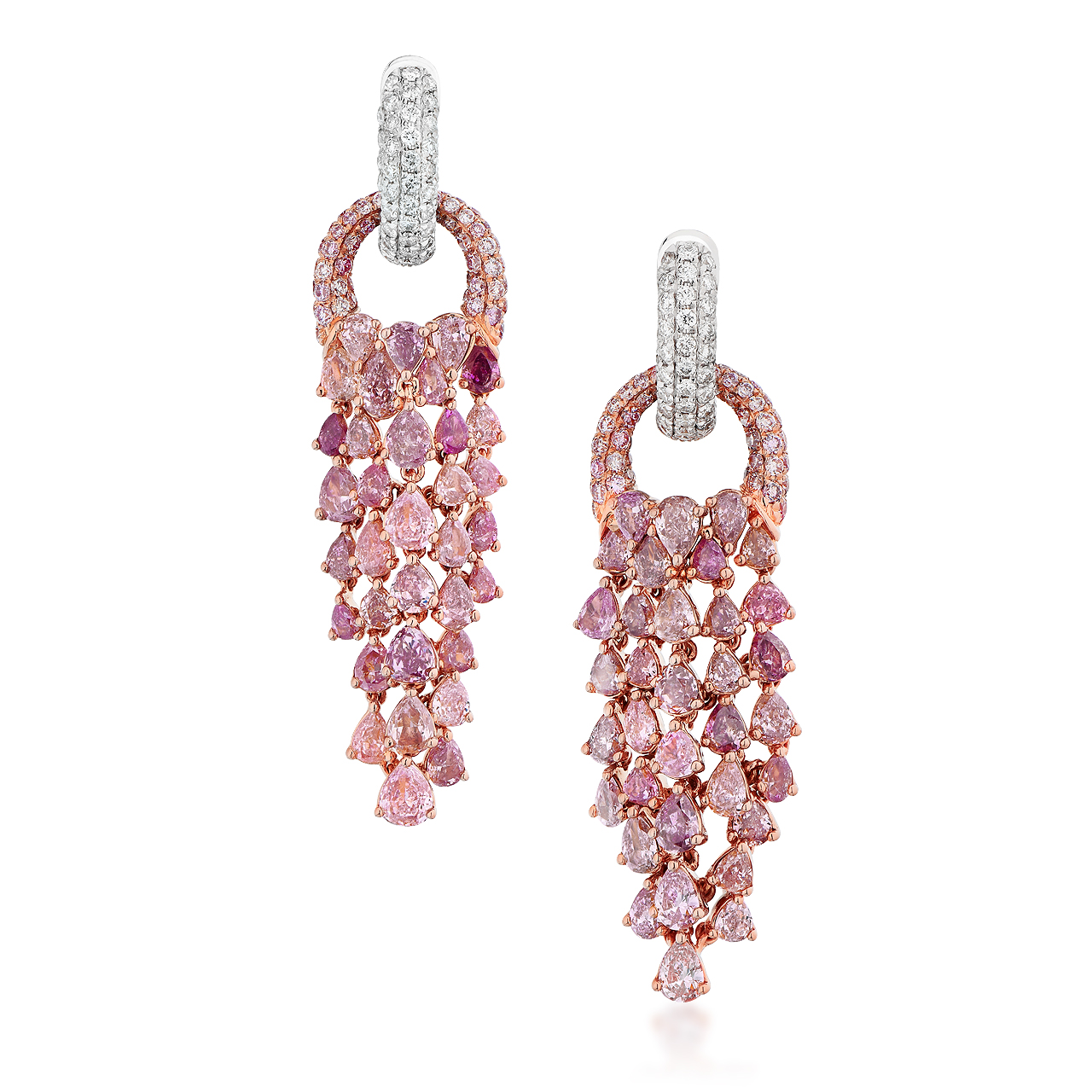 Pink Diamond Dangle Earrings – CRAIGER DRAKE DESIGNS®