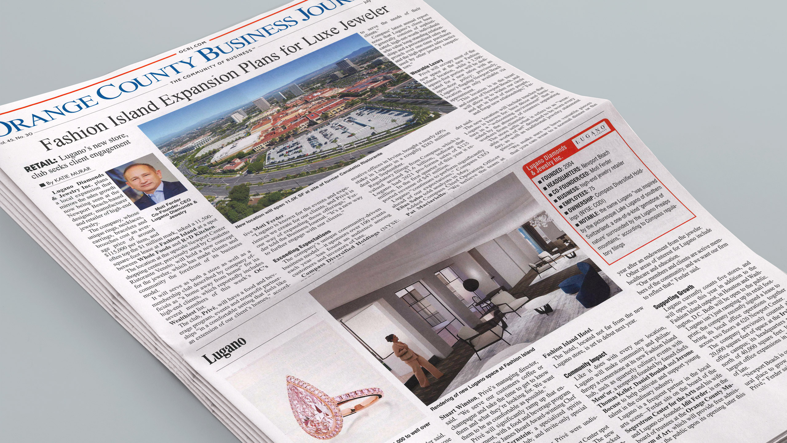 Fashion Island Debut Lugano Diamonds